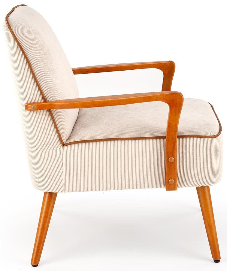 Lounge Chair Pastore | size: Width: 66cm, Height: 76cm, Depth: 69cm | color: Beige | image: 2 | variant: 1016823
