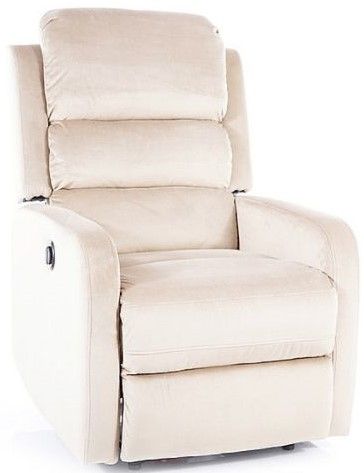 Lounge Chair Pegaz | size: Width: 64cm, Height: 102cm, Depth: 88cm | color: Beige | image: 1 | variant: 1005053