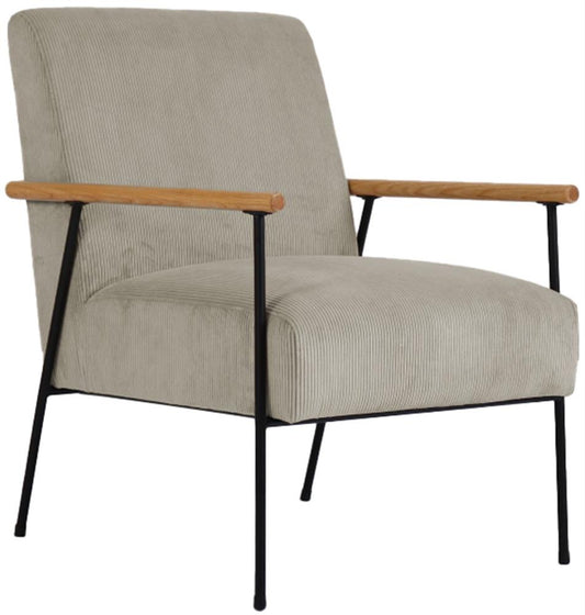 Lounge Chair Penrith | size: Width: 63cm, Height: 85.5cm, Depth: 75.5cm | color: Gray | image: 1 | variant: 1001014