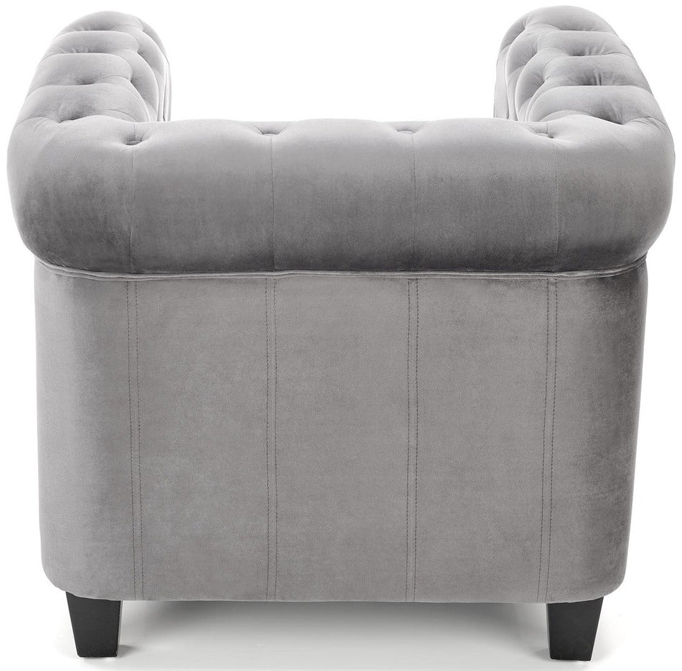 Lounge Chair Perugia | size: Width: 62cm, Height: 73cm, Depth: 75cm | color: Gray | image: 1 | variant: 1002748