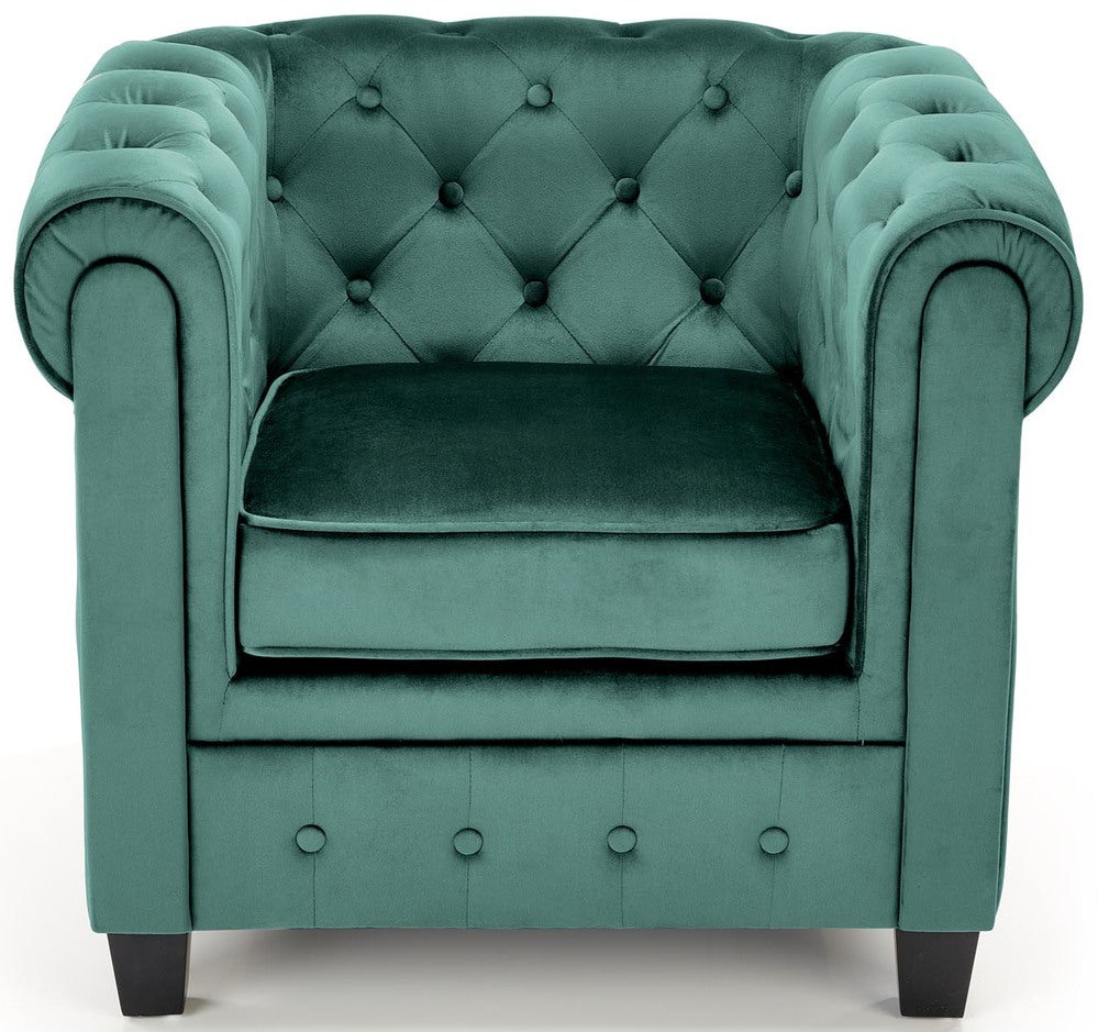 Lounge Chair Perugia | size: Width: 62cm, Height: 73cm, Depth: 75cm | color: Green | image: 4 | variant: 1002747