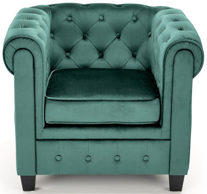 Lounge Chair Perugia | size: Width: 62cm, Height: 73cm, Depth: 75cm | color: Green | image: 4 | variant: 1002747