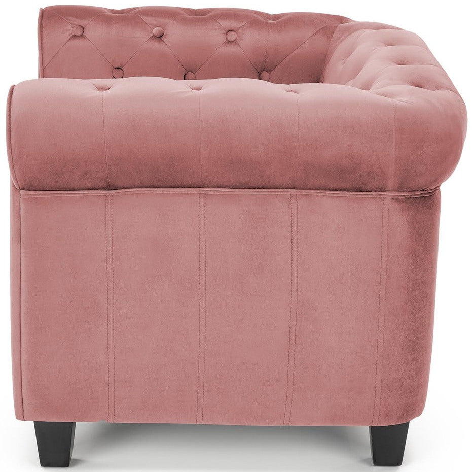 Lounge Chair Perugia | size: Width: 62cm, Height: 73cm, Depth: 75cm | color: Pink | image: 2 | variant: 1002749