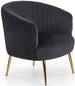 Lounge Chair Pisa | size: Width: 78cm, Height: 80cm, Depth: 72cm | color: Black | image: 1 | variant: 1002736