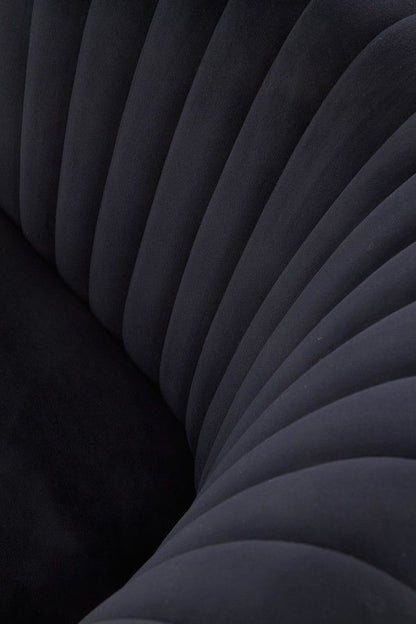 Lounge Chair Pisa | size: Width: 78cm, Height: 80cm, Depth: 72cm | color: Black | image: 6 | variant: 1002736