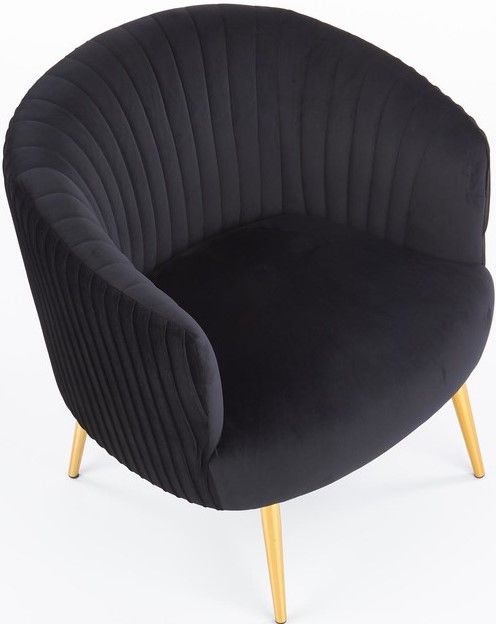 Lounge Chair Pisa | size: Width: 78cm, Height: 80cm, Depth: 72cm | color: Black | image: 7 | variant: 1002736
