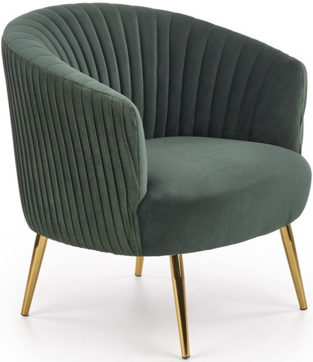 Lounge Chair Pisa | size: Width: 78cm, Height: 80cm, Depth: 72cm | color: Green | image: 1 | variant: 1002735