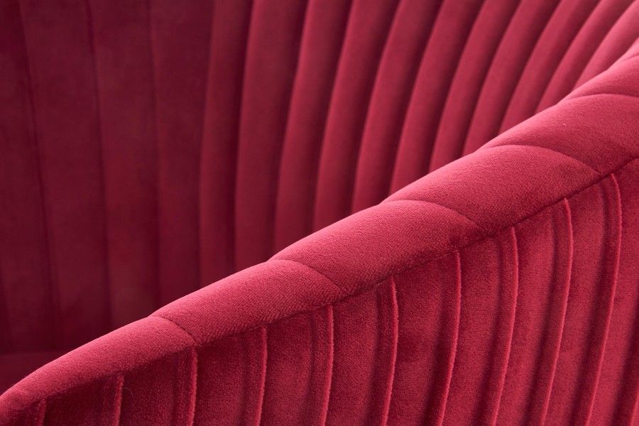 Lounge Chair Pisa | size: Width: 78cm, Height: 80cm, Depth: 72cm | color: Red | image: 5 | variant: 1002734