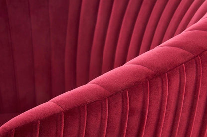 Lounge Chair Pisa | size: Width: 78cm, Height: 80cm, Depth: 72cm | color: Red | image: 5 | variant: 1002734