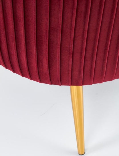 Lounge Chair Pisa | size: Width: 78cm, Height: 80cm, Depth: 72cm | color: Red | image: 6 | variant: 1002734