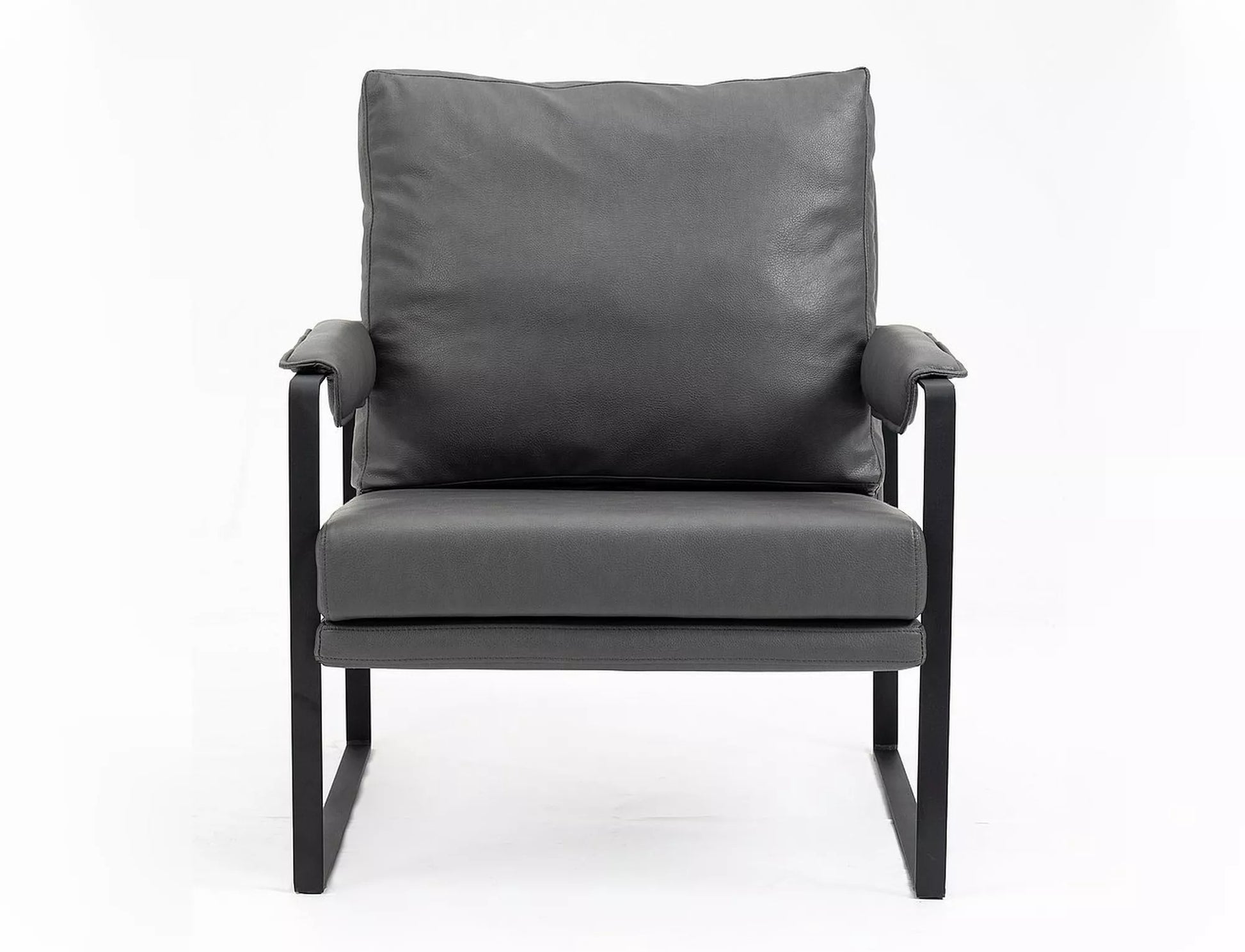 Lounge Chair Plymouth | size: Width: 70cm, Height: 80cm, Depth: 78cm | color: Gray | image: 1 | variant: 1004044