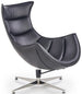 Lounge Chair Prato | size: Width: 76cm, Height: 96cm, Depth: 84cm | color: Black | image: 1 | variant: 1002773