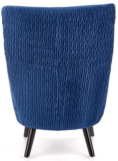 Lounge Chair Ravel | size: Width: 70cm, Height: 100cm, Depth: 78cm | color: Blue | image: 2 | variant: 1004710