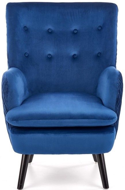 Lounge Chair Ravel | size: Width: 70cm, Height: 100cm, Depth: 78cm | color: Blue | image: 4 | variant: 1004710