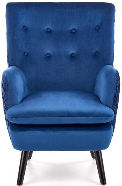 Lounge Chair Ravel | size: Width: 70cm, Height: 100cm, Depth: 78cm | color: Blue | image: 4 | variant: 1004710