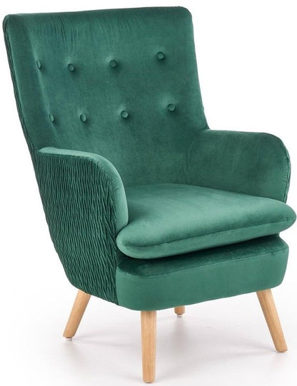 Lounge Chair Ravel | size: Width: 70cm, Height: 100cm, Depth: 78cm | color: Green | image: 1 | variant: 1004711