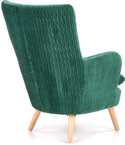 Lounge Chair Ravel | size: Width: 70cm, Height: 100cm, Depth: 78cm | color: Green | image: 3 | variant: 1004711
