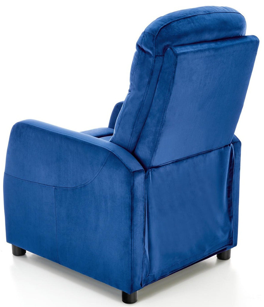 Lounge Chair Ravenna | size: Width: 64cm, Height: 76cm, Depth: 84cm | color: Blue | image: 5 | variant: 1002756