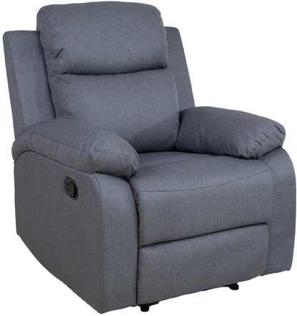 Lounge Chair Rex | size: Width: 80cm, Height: 103cm, Depth: 81cm | color: Gray | image: 1 | variant: 1017525