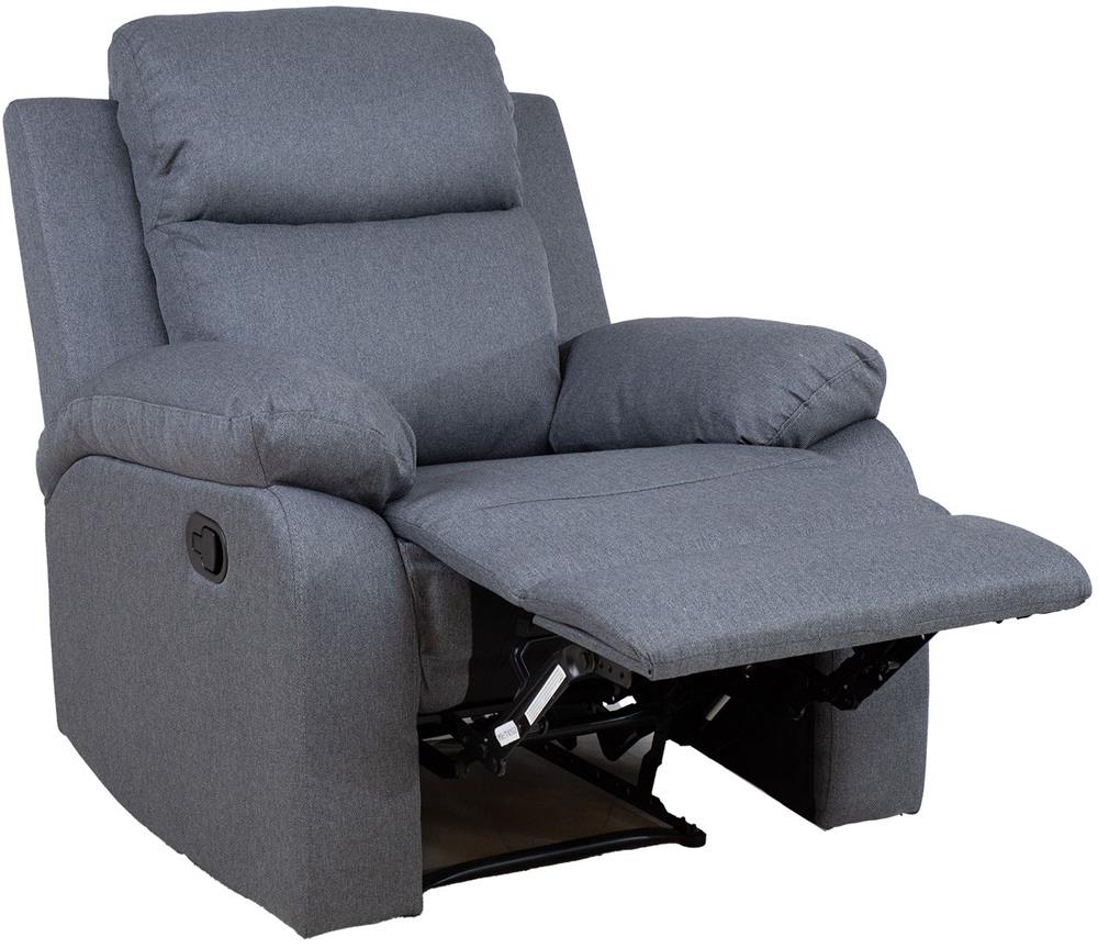 Lounge Chair Rex | size: Width: 80cm, Height: 103cm, Depth: 81cm | color: Gray | image: 2 | variant: 1017525