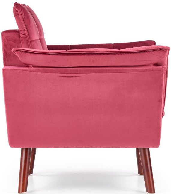 Lounge Chair Rezzo | size: Width: 80cm, Height: 84cm, Depth: 73cm | color: Red | image: 2 | variant: 1004714