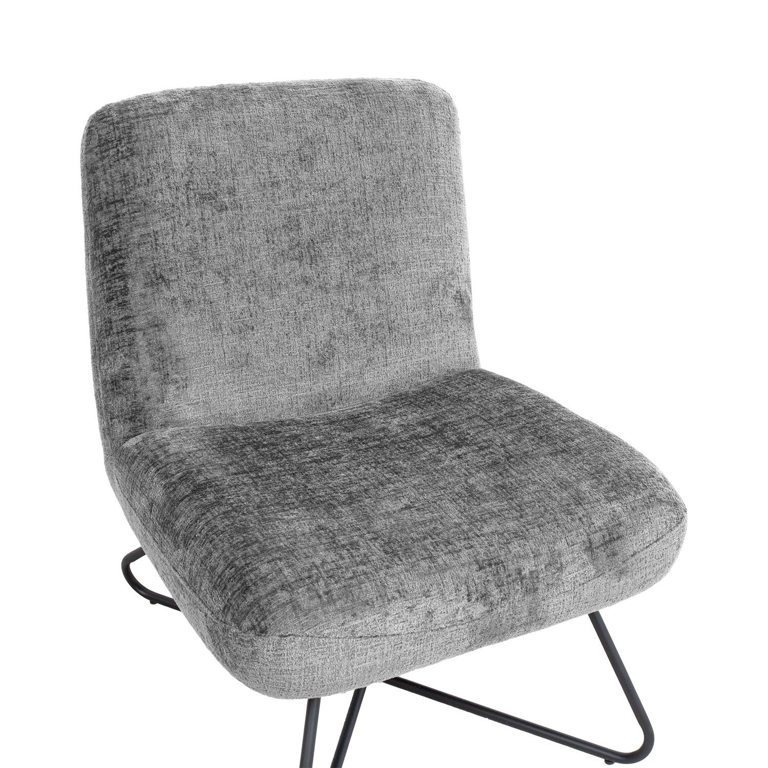 Lounge Chair Ripon | size: Width: 65cm, Height: 84cm, Depth: 74cm | color: Gray | image: 4 | variant: 1000978