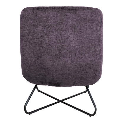 Lounge Chair Ripon | size: Width: 65cm, Height: 84cm, Depth: 74cm | color: Violet | image: 3 | variant: 1000977