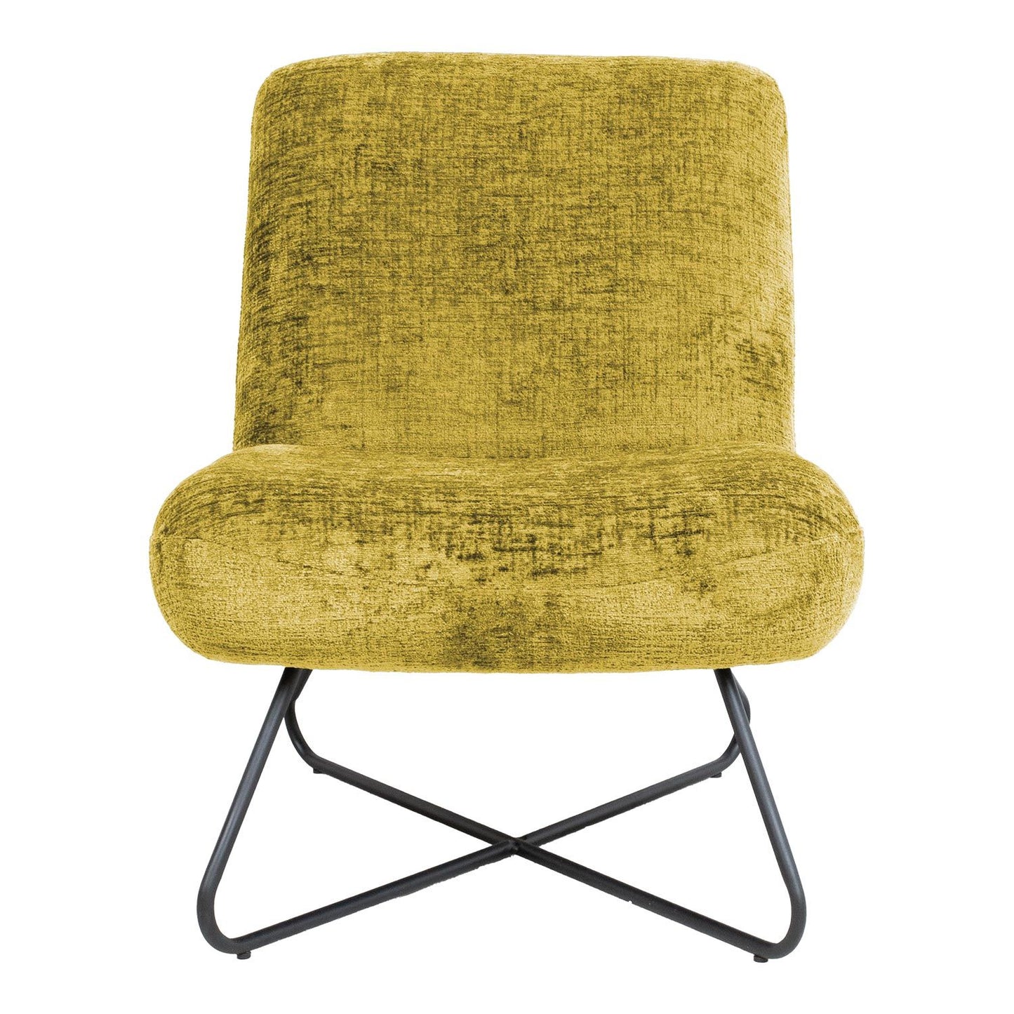 Lounge Chair Ripon | size: Width: 65cm, Height: 84cm, Depth: 74cm | color: Yellow | image: 1 | variant: 1000975