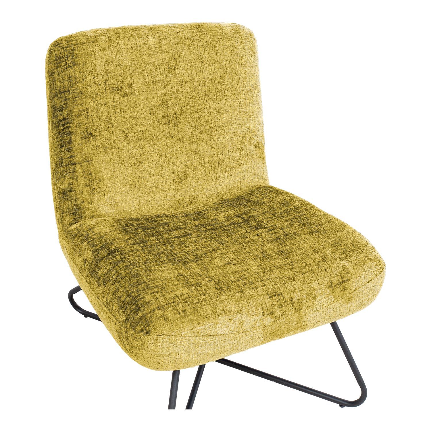 Lounge Chair Ripon | size: Width: 65cm, Height: 84cm, Depth: 74cm | color: Yellow | image: 4 | variant: 1000975