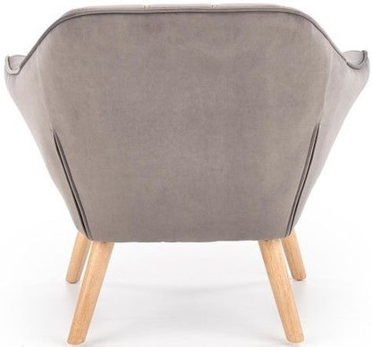 Lounge Chair Romeo | size: Width: 83cm, Height: 75cm, Depth: 75cm | color: Gray | image: 2 | variant: 1011393