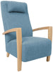 Lounge Chair Ross | size: Width: 65.5cm, Height: 104cm, Depth: 65cm | color: Blue | image: 1 | variant: 1001104