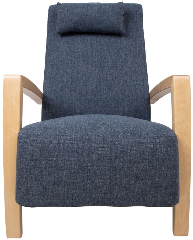 Lounge Chair Ross | size: Width: 65.5cm, Height: 104cm, Depth: 65cm | color: Blue | image: 2 | variant: 1001106