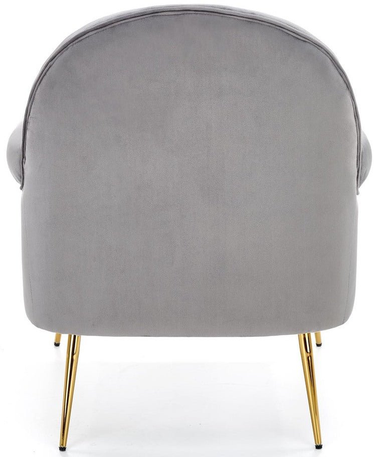 Lounge Chair Santi | size: Width: 74cm, Height: 88cm, Depth: 74cm | color: Gray | image: 0 | variant: 1004720