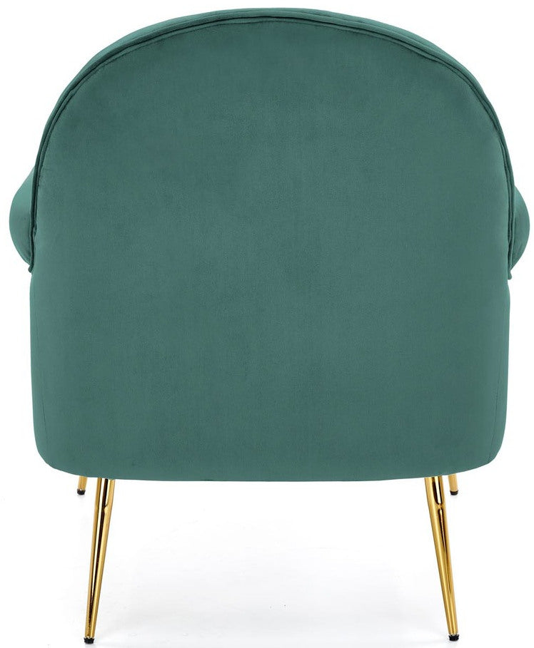 Lounge Chair Santi | size: Width: 74cm, Height: 88cm, Depth: 74cm | color: Green | image: 1 | variant: 1004719