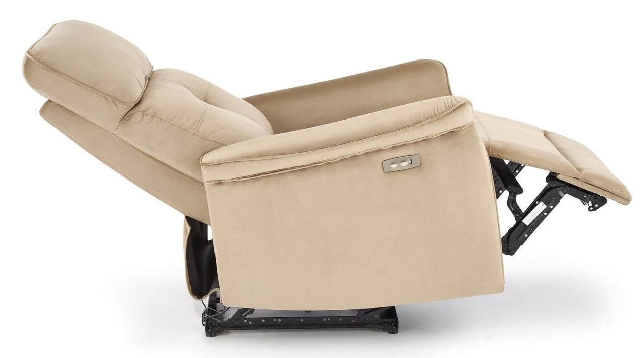 Lounge Chair Semir | size: Width: 80cm, Height: 92cm, Depth: 90cm | color: Beige | image: 2 | variant: 1004722