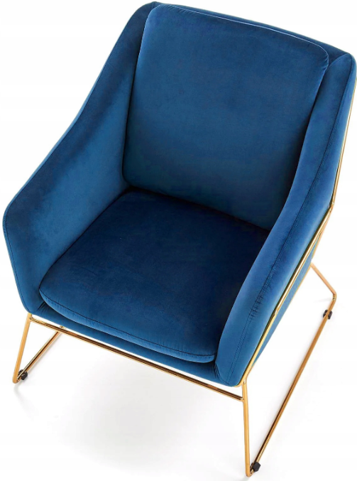 Lounge Chair Soft 3 | size: Width: 69cm, Height: 81cm, Depth: 76cm | color: Blue | image: 4 | variant: 1004726