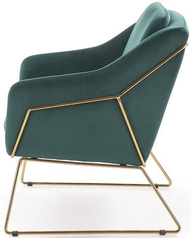 Lounge Chair Soft 3 | size: Width: 69cm, Height: 81cm, Depth: 76cm | color: Green | image: 2 | variant: 1004727