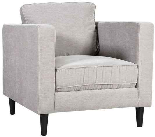 Lounge Chair St Albans | size: Width: 81cm, Height: 86cm, Depth: 86cm | color: Gray | image: 1 | variant: 1001089
