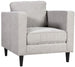Lounge Chair St Albans | size: Width: 81cm, Height: 86cm, Depth: 86cm | color: Gray | image: 1 | variant: 1001089