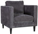 Lounge Chair St Albans | size: Width: 81cm, Height: 86cm, Depth: 86cm | color: Gray | image: 1 | variant: 1001090