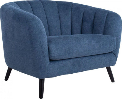 Lounge Chair Stratford | size: Width: 100cm, Height: 76cm, Depth: 88cm | color: Blue | image: 1 | variant: 1001051