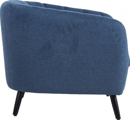 Lounge Chair Stratford | size: Width: 100cm, Height: 76cm, Depth: 88cm | color: Blue | image: 3 | variant: 1001051
