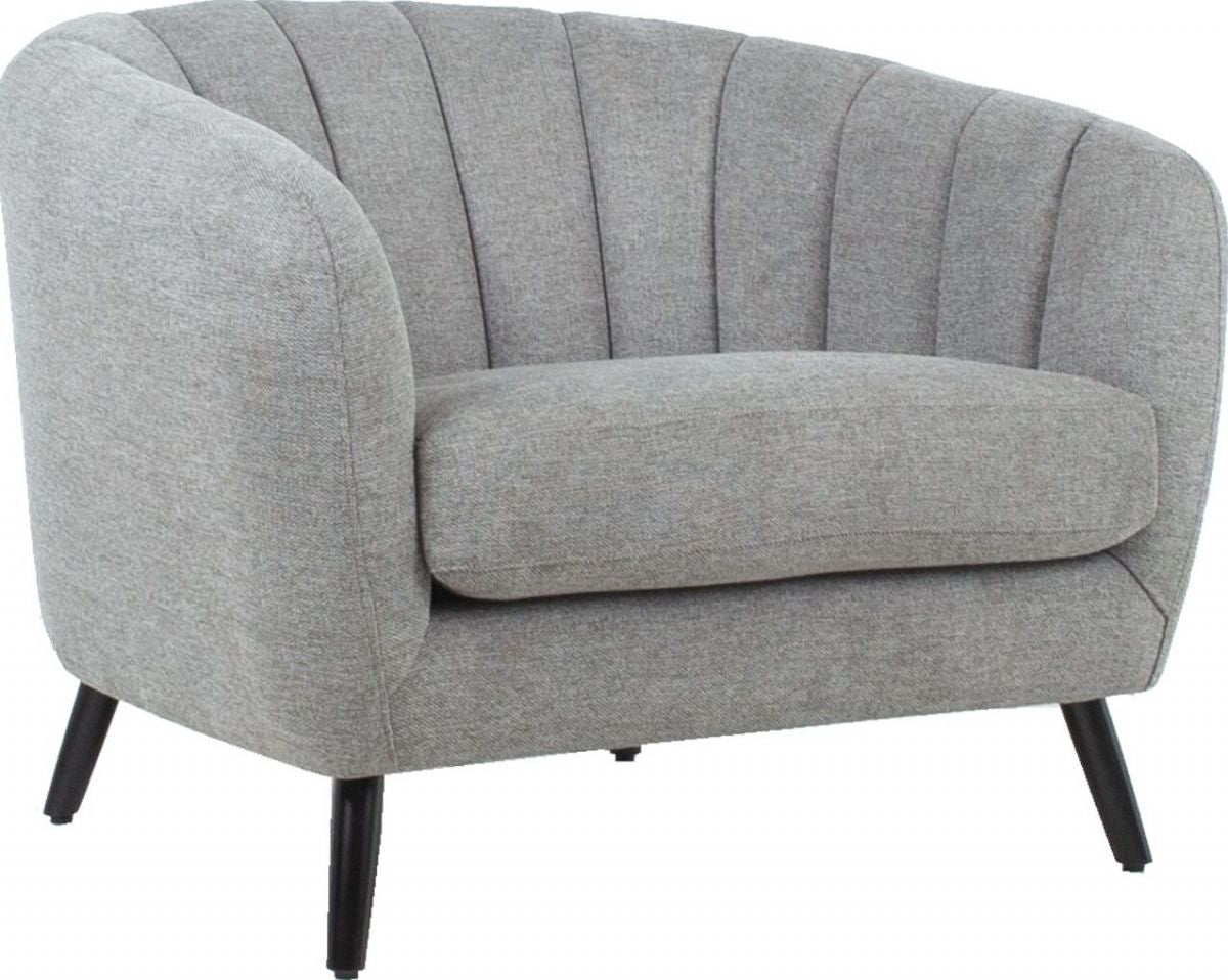 Lounge Chair Stratford | size: Width: 100cm, Height: 76cm, Depth: 88cm | color: Gray | image: 1 | variant: 1001047