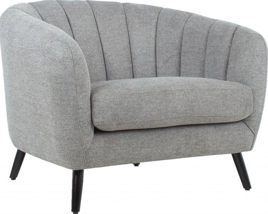 Lounge Chair Stratford | size: Width: 100cm, Height: 76cm, Depth: 88cm | color: Gray | image: 1 | variant: 1001047