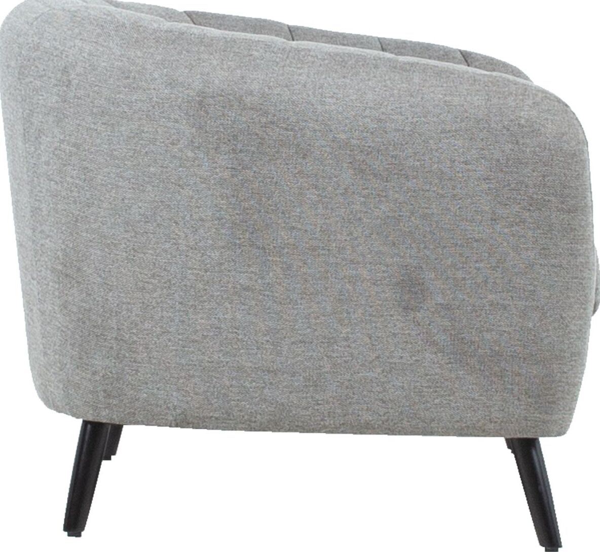 Lounge Chair Stratford | size: Width: 100cm, Height: 76cm, Depth: 88cm | color: Gray | image: 3 | variant: 1001047