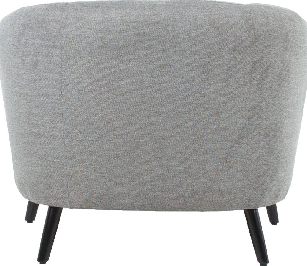 Lounge Chair Stratford | size: Width: 100cm, Height: 76cm, Depth: 88cm | color: Gray | image: 4 | variant: 1001047