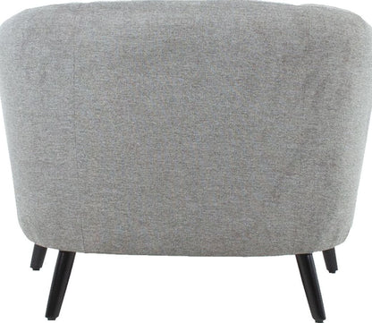 Lounge Chair Stratford | size: Width: 100cm, Height: 76cm, Depth: 88cm | color: Gray | image: 4 | variant: 1001047