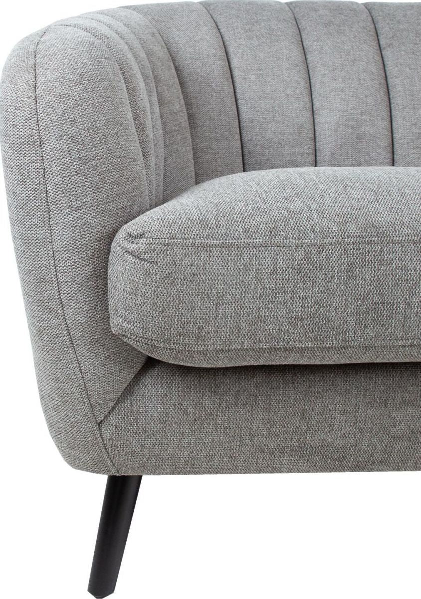Lounge Chair Stratford | size: Width: 100cm, Height: 76cm, Depth: 88cm | color: Gray | image: 6 | variant: 1001047