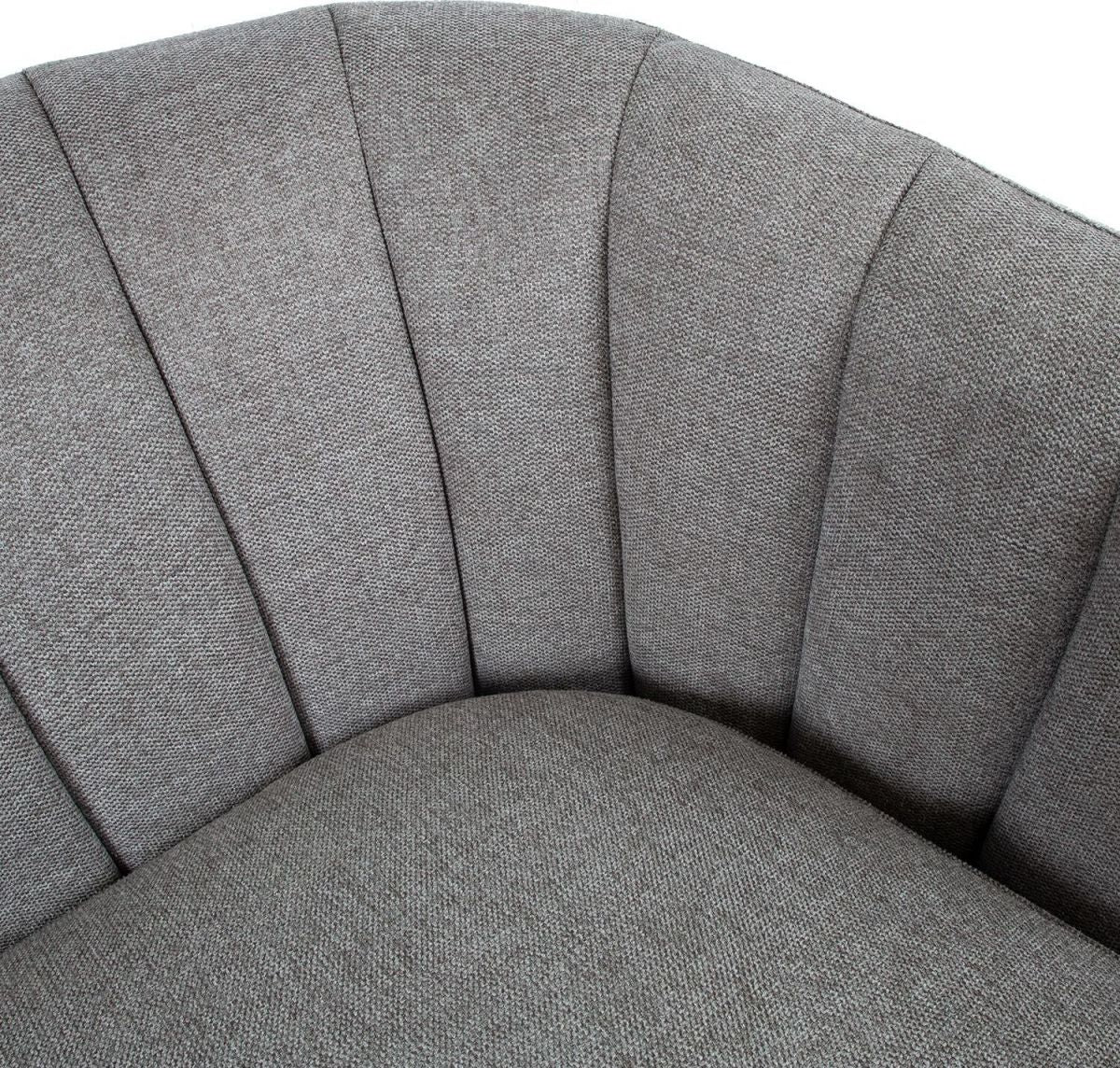 Lounge Chair Stratford | size: Width: 100cm, Height: 76cm, Depth: 88cm | color: Gray | image: 7 | variant: 1001047