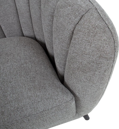 Lounge Chair Stratford | size: Width: 100cm, Height: 76cm, Depth: 88cm | color: Gray | image: 8 | variant: 1001047